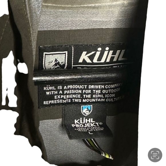 Kuhl Projekt Hooded Rain Jacket Mens Large - Picture 4 of 7